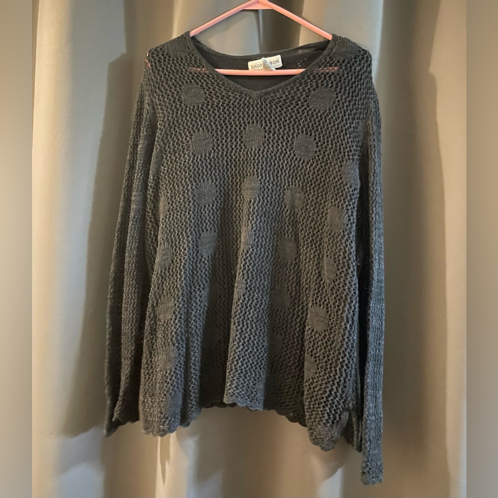 Sag Harbor Womens Knit Sweater - XL